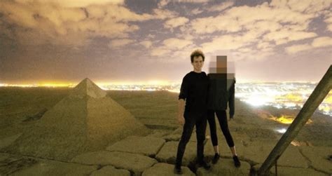 sex on giza pyramid|Egypt investigating couple over nude photos atop Great Pyramid